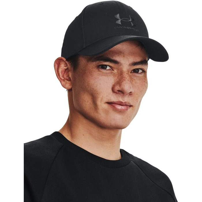 Кепка Under Armour Men's Branded Lockup ADJ Classic, регульована, чорна, один розмір