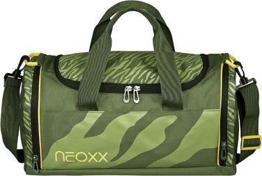Дитяча спортивна сумка neoxx з відділенням для вологих речей, для дівчаток і хлопчиків, дорожня та тренувальна сумка для школи, фітнесу, плавання (зелена)