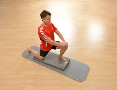 Балансувальна подушка Airex Balance-Pad XLarge, 98x41x6 см, лава, з інструкціями та сертифікатом автентичності