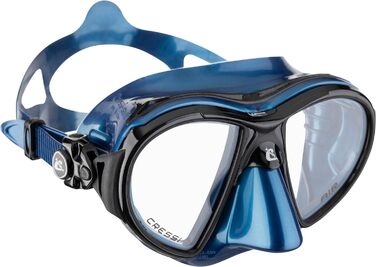 Дайвінгова маска Cressi Air Crystal, синя, Нері