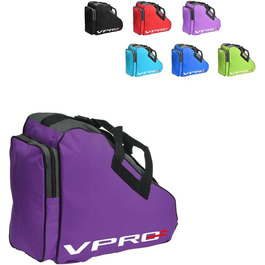 Сумка для ковзанів VPRO: для фігурного катання, роликів, інлайнів (фіолетова)