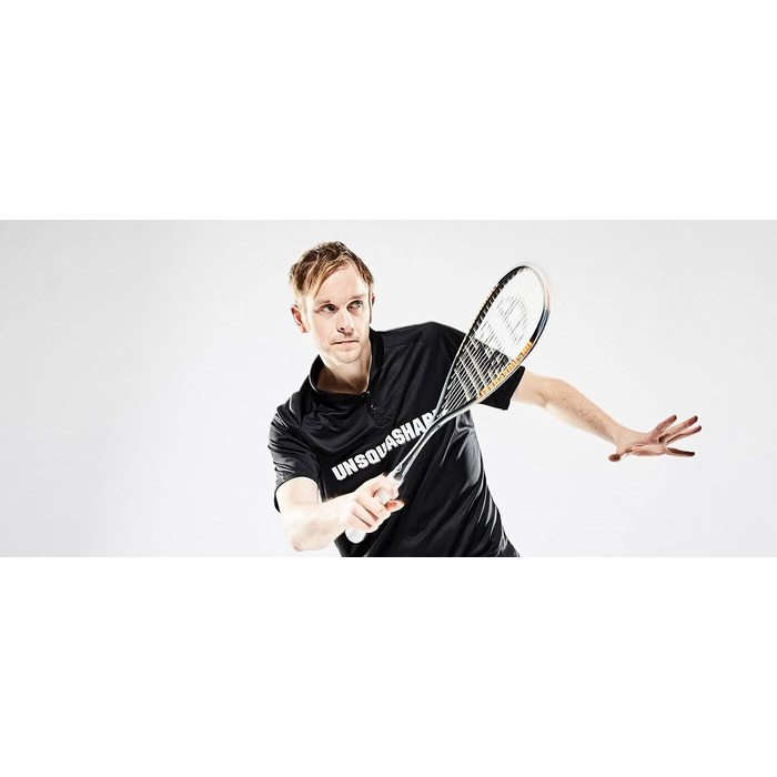 Ракетка для сквошу Unsquashable Y4000, помаранчева/чорна