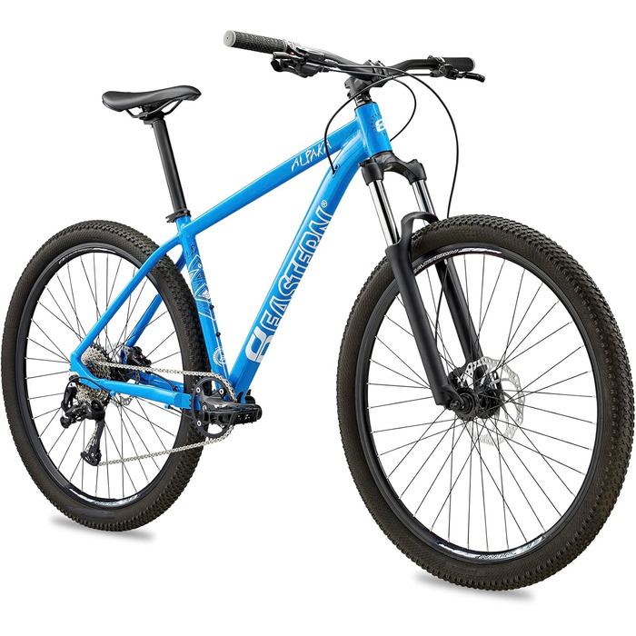 Гірський велосипед Eastern Bikes Alpaka 29'' легкий, 9-швидк., гідравл. дискові гальма, передня амортизація, 4 розміри рами, 19'' синій