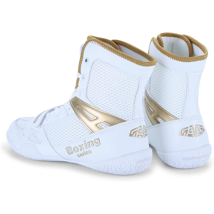 Чоловічі боксерські черевики BLBK для боротьби, кікбоксингу, муай-тай, спарингу та тренувань. Дихаючі боксерські черевики для чоловіків та юнаків, 30 EU, білий колір