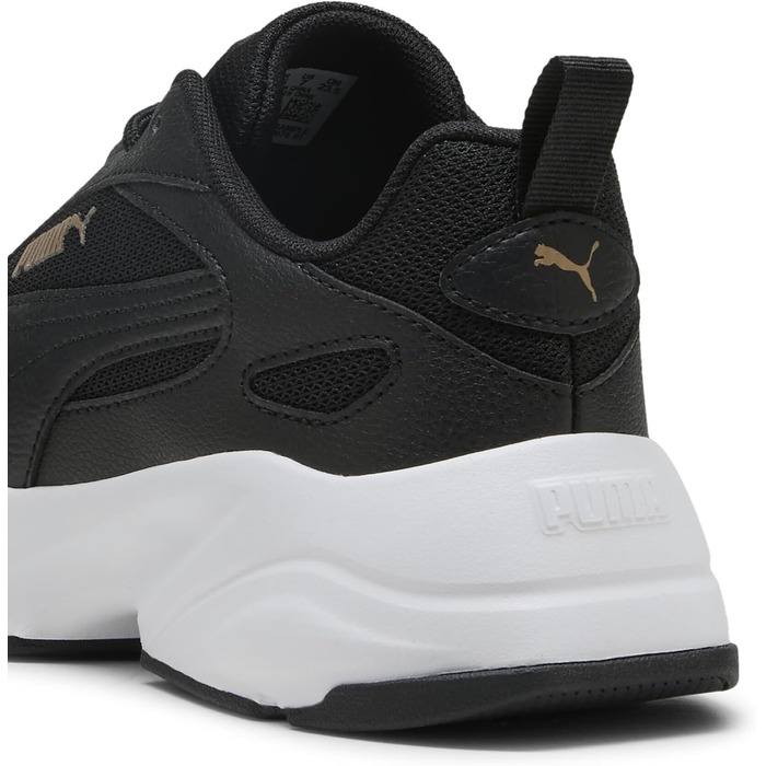 Жіночі кросівки PUMA Cassia 2.0 (35.5 EU, Black Gold White) — стильне спортивне взуття