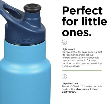 Пляшка для води Klean Kanteen Classic Sport для дорослих, унісекс