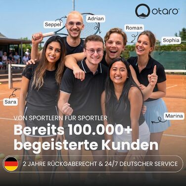 Рюкзак тенісний Otaro з відділенням для взуття, ноутбука та термо-відділенням для ракеток, 42л, чоловічий/жіночий, чорний світловідбиваючий + дощовик та мішок для одягу