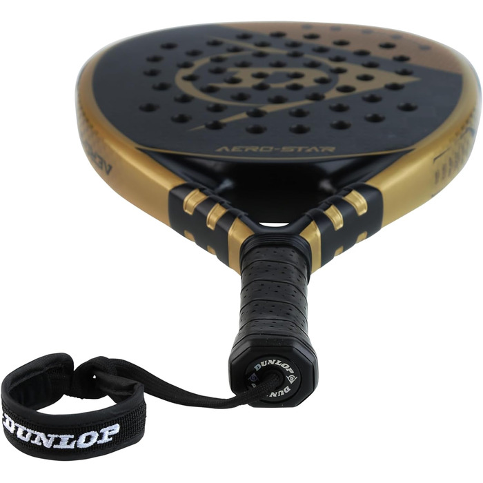 Падельна ракетка Dunlop Aero-Star 2023, чорна/золота