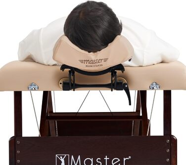 Ергономічний підголівник Master Massage ErgoCaptain Dream™ для масажного столу, регульований тримач для обличчя