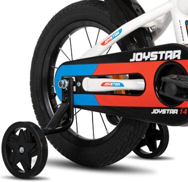 Дитяче велосипед JOYSTAR Berry 12/14/16/20 дюймів для хлопчиків та дівчаток 2-11 років, зелений (білий), з додатковими стабілізаторами