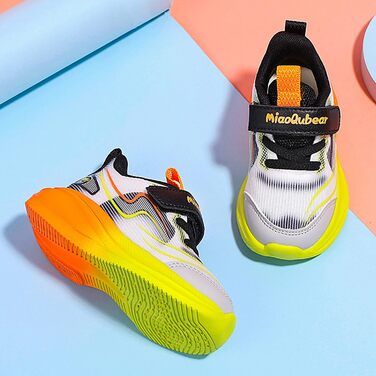 Дитячі кросівки для спорту та активного відпочинку, легкі, з неслизькою підошвою (31 EU, помаранчевий)