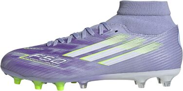 Жіночі футбольні бутси adidas F50 Sparkfusion League Firm Ground, Violet Tone/Lucid Lemon/Purple Rush, розмір 36 EU