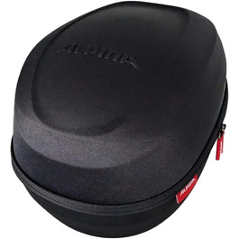 Шолом гірськолижний ALPINA Unisex чорного кольору, Hard Case Helmbox, універсальний розмір