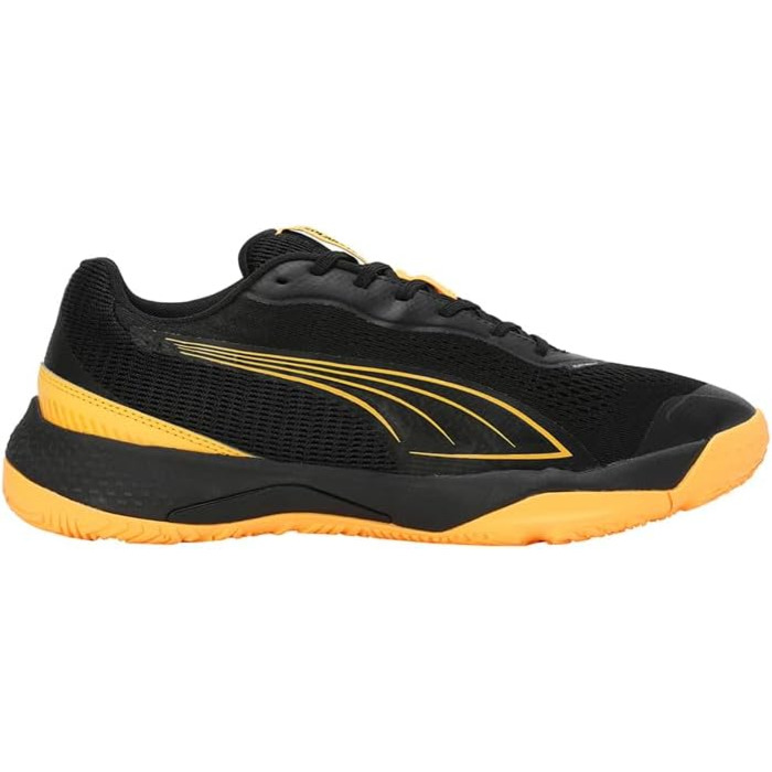 Кросівки PUMA Solarstrike III для залу (Indoor Court) - чорний/білий, 40.5 EU
