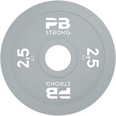 PERFORMBETTER PB Strong диски для штанги, гумове покриття, 50 мм, 2,5-25 кг