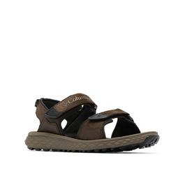 Columbia Konos Hiker 2-Strap: Чоловічі трекінгові сандалі, 44 EU, Cordovan Black