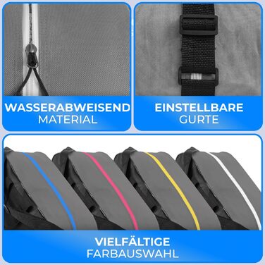 Сумка для ковзанів STYNGARD Montreal: для фігурного катання та інлайнів, чорно-біла, міцна