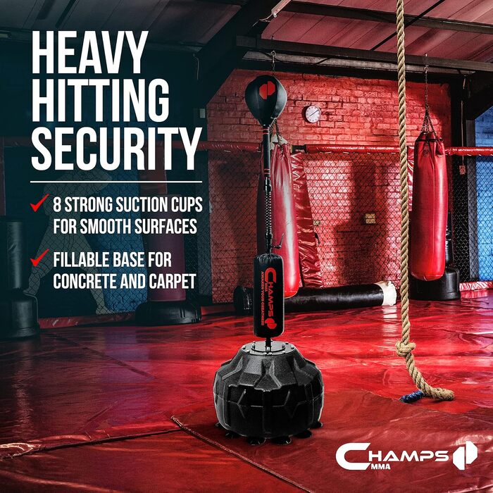 Боксерський мішок Cobra Reflex Bag – покращений мішок з ультрашвидким відскоком для розвитку швидкості, рефлексів та витривалості. Регульована висота, стійка та безпечний.