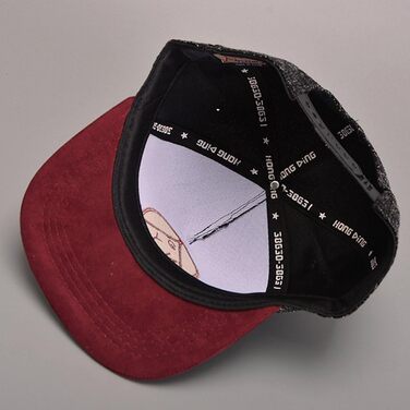 Дитяча кепка-бейсболка Belsen Hip-Hop з трикутним візерунком, чорна, універсальний розмір