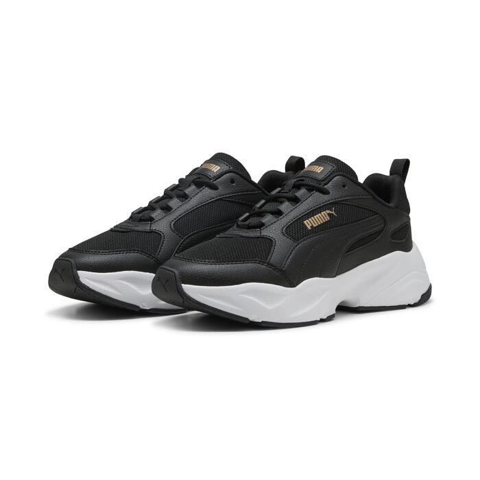 Жіночі кросівки PUMA Cassia 2.0 (35.5 EU, Black Gold White) — стильне спортивне взуття