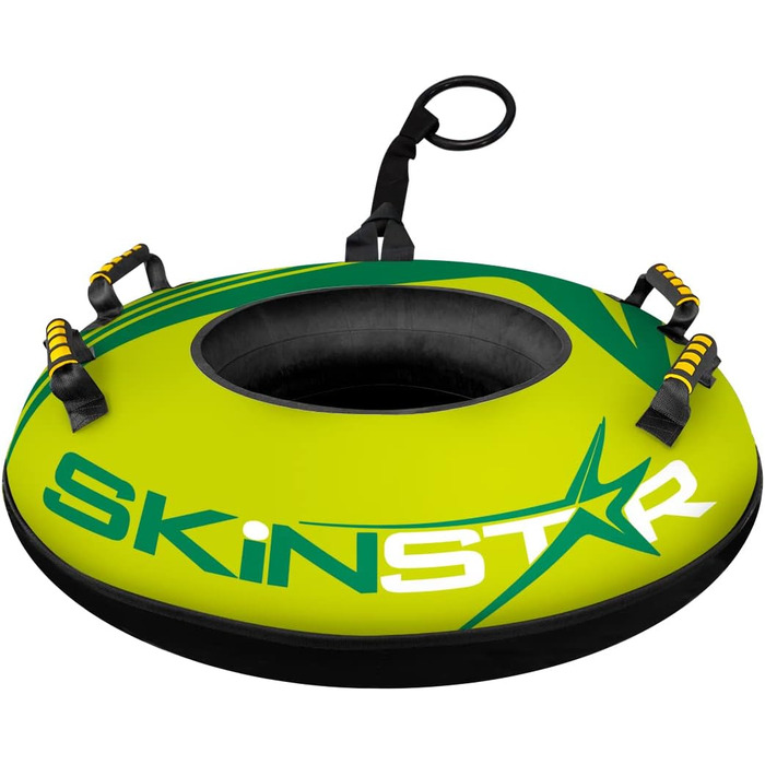 Тюбінг надувний SkinStar Profi Snow Tube 100 см, зелено-салатовий, для катання по снігу