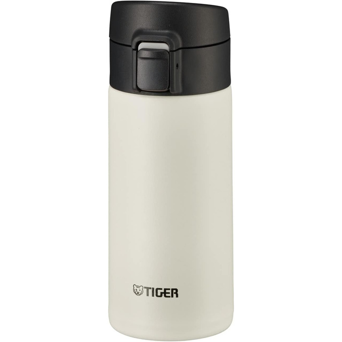 Термос Tiger MKA-K 360 мл, легкий, BPA-free, ізольований, білий, 24 год холоду, 12 год тепла, японський дизайн