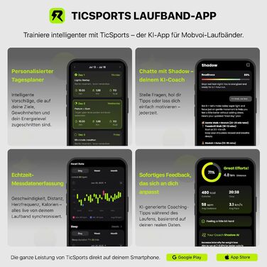 Walking Pad Mobvoi: Компактний біговий тренажер 2-в-1 для дому та офісу, з керуванням через додатки Zwift, Kinomap, TicSports. Максимальне навантаження 120 кг, швидкість до 6 км/год.