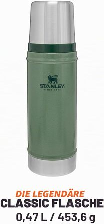 Термос STANLEY 1913 Classic Legendary 0.47 л, Hammertone Green