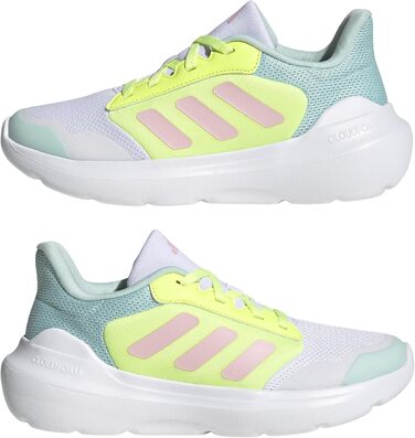 Дитячі кросівки adidas TENSAUR Run 3.0 Junior - білі, рожеві, жовті (40 EU)