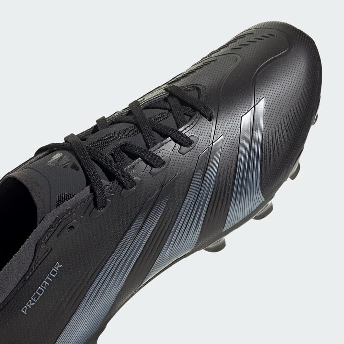Кросівки футбольні adidas Predator 24 League Low Multi-Ground (46 EU, чорний, карбон)
