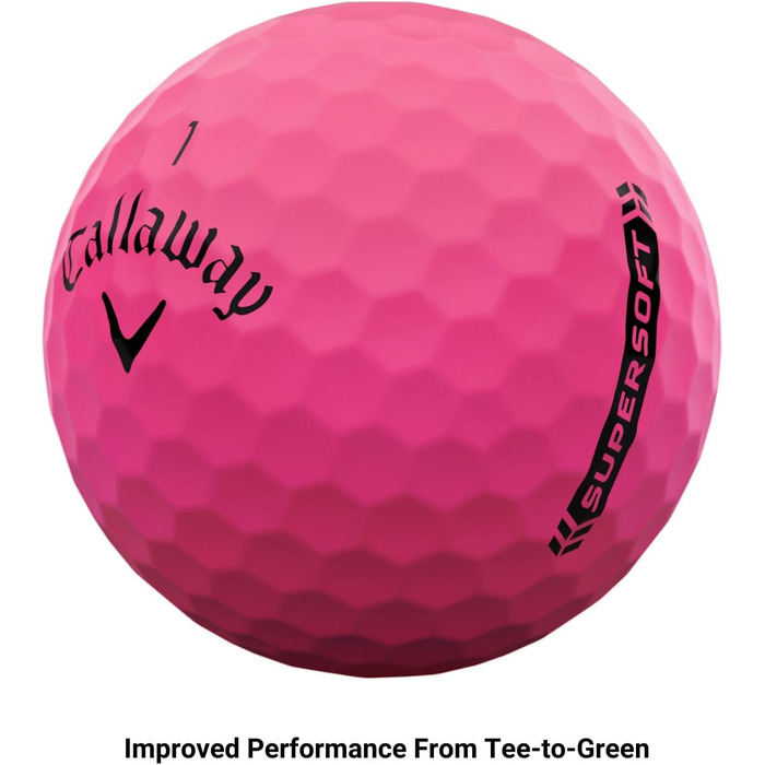Гольф-м'ячі Callaway Supersoft 2023, преміум якість