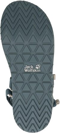 Сандалі жіночі Jack Wolfskin Outfresh Deluxe Bluish Grey Rose, 38 EU