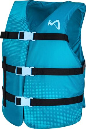 Жилет для плавання MESLE Sportswoman: спортивний жилет для жінок та дівчат, 50N, для SUP, каяку, вейкборду, водних лиж, teal