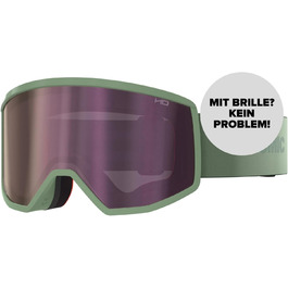 Atomic FOUR HD Skibrille: гірськолижні окуляри з широким полем зору та Live Fit рамою (Pistachio)