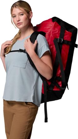 Спортивна сумка Columbia Landroamer 60L унісекс, червона з чорним (Mountain Red/Black)