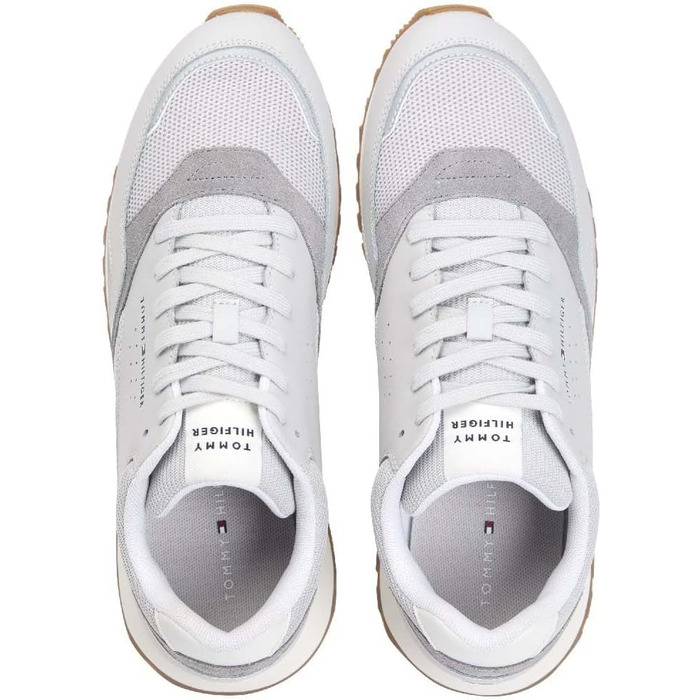 Чоловічі кросівки Tommy Hilfiger: спортивне взуття (45 EU, білий)