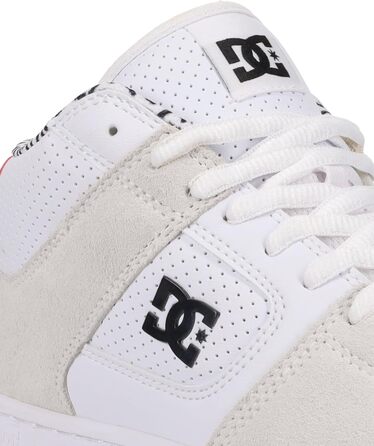 Кросівки DC Shoes Manteca Mid для жінок, чорно-білі (40 EU, білий, рожевий, чорний)