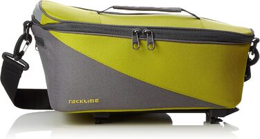 Сумка на багажник Racktime Talis унісекс, зелена, 37x23x18 см