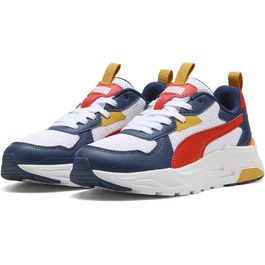 Дитячі кросівки PUMA Trinity Lite Jr - біло-червоно-сині (39 EU)