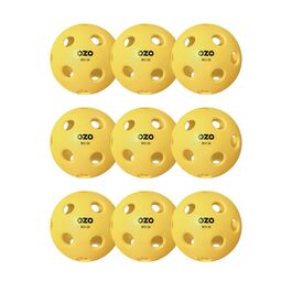 Набір для піклболу OZO з м'ячами для залу Injection, жовті, Indoor 9