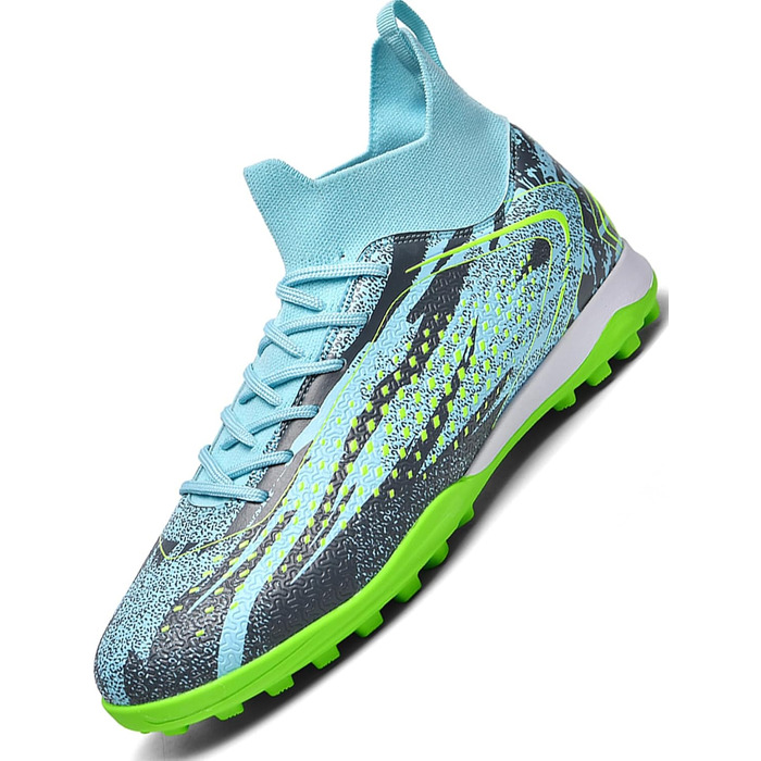 Дитячі футбольні бутси Donbest для хлопчиків, під штучні поля, AG FG, синій, розмір 36 EU