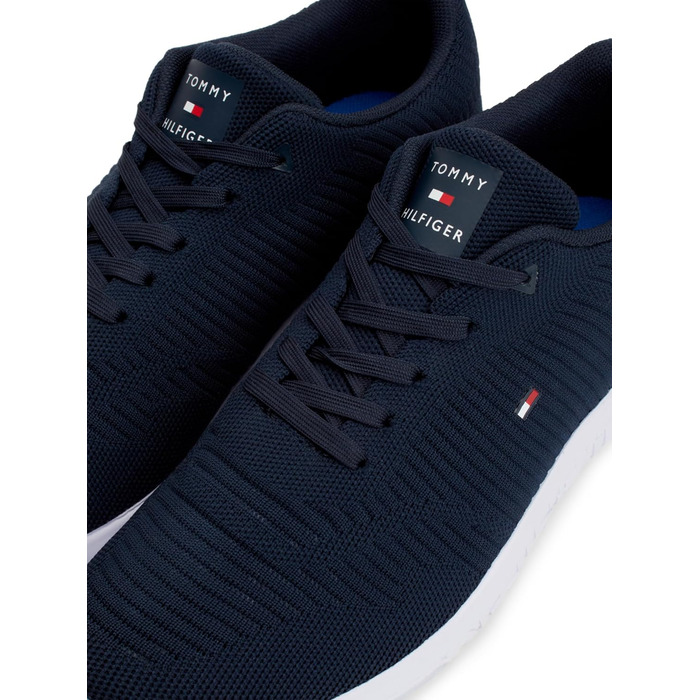 Кросівки Tommy Hilfiger Runner Corporate Knit Rib, чоловічі, синій (43 EU)
