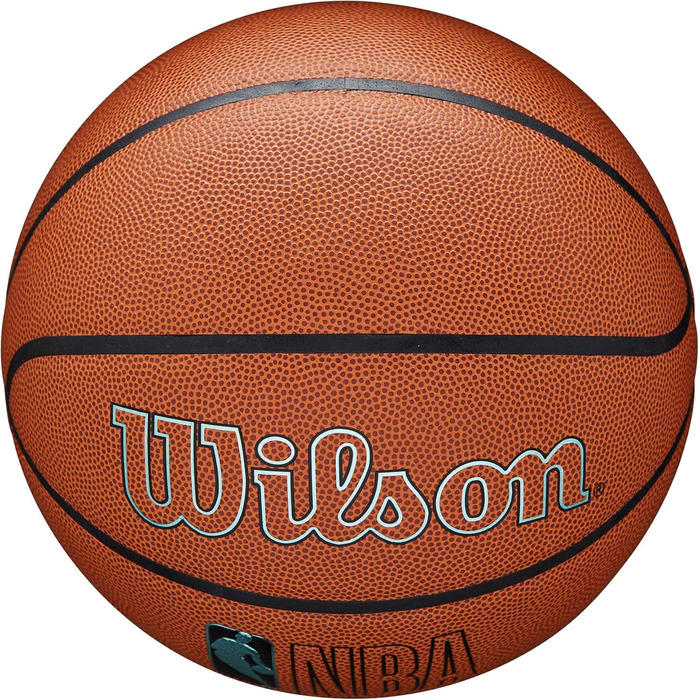 Баскетбольний м'яч Wilson NBA Forge Plus Eco №7 для залу та вулиці, помаранчевий
