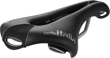 Велосипедне сідло Selle Italia Max Flite Gel Superflow, титанові рейки TI 316, Ø7 мм, Faser-Tek, гель, амортизатор, для шосе Gran Turismo
