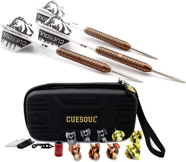 CUESOUL Big Beast 90% Вольфрамові дротики 26г/27г з металевим наконечником у кейсі