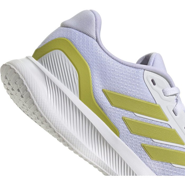 Жіночі кросівки для бігу adidas Runfalcon 5 з амортизацією Cloudfoam, білі, розмір 36 EU