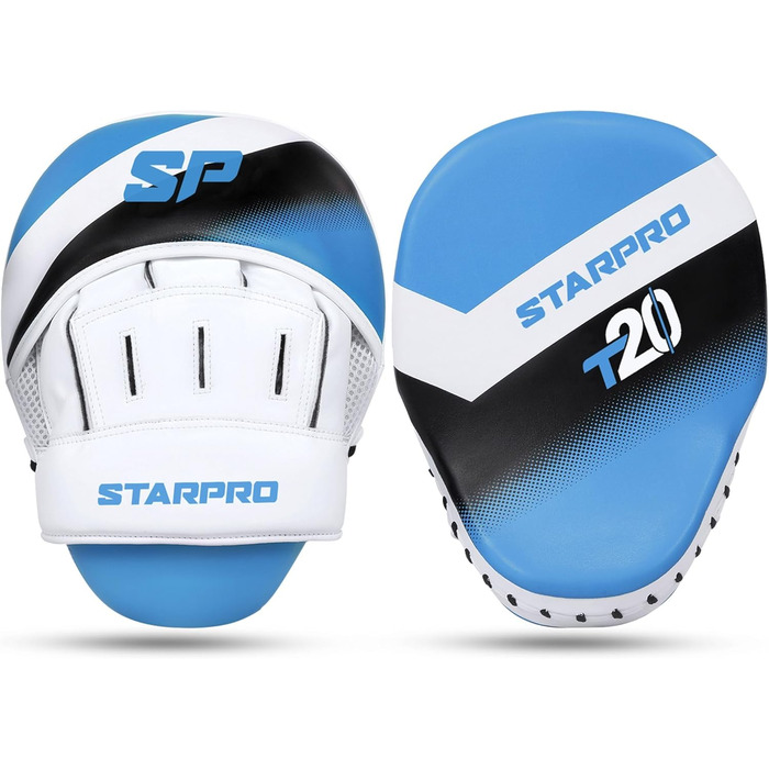 Лапи для боксу Starpro, універсальні, для реалістичного та ефективного тренування, сині, для боксу, кікбоксингу та єдиноборств