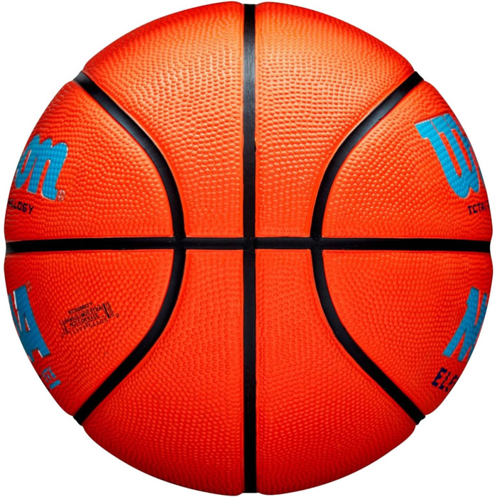 Баскетбольний м'яч Wilson NCAA Elevate VTX №5 для дорослих, помаранчево-синій