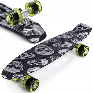 Скейтборд Meteor Skulls 22607