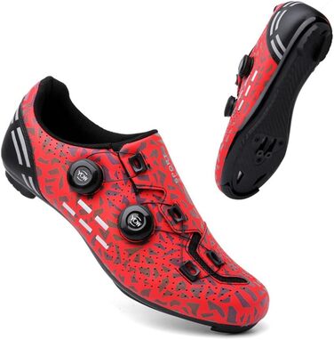 Велосипедні шкарпетки для чоловіків та жінок, MTB, шосе, крос-кантрі, кросівки, дихаючі, Outdoor, Indoor, Spin, 47 EU, Червоний